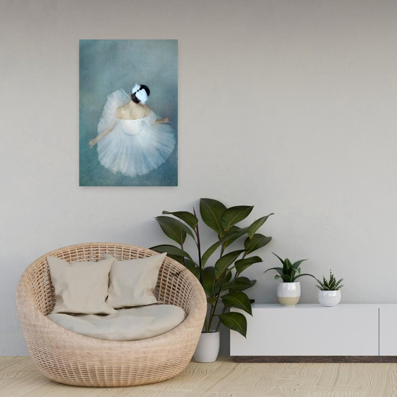Impression sur toile "Impression d'un danseur", H 24 po x l 16 po