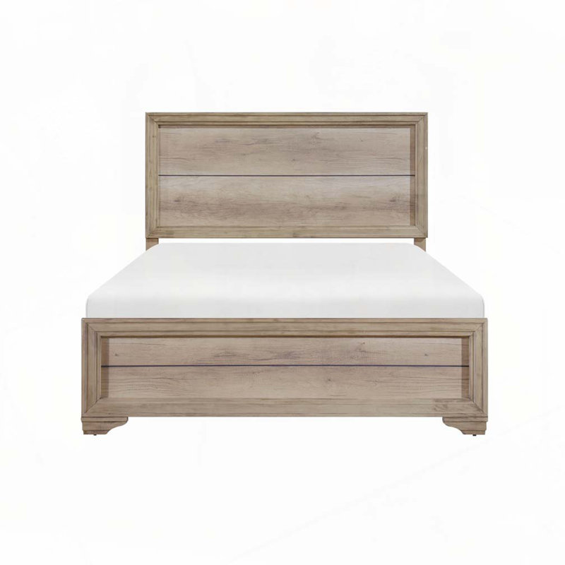 Panel Low-profile Bed, Twin