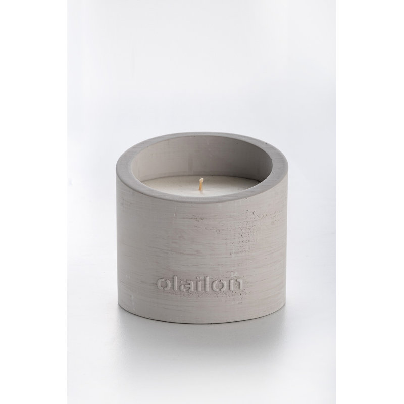 Candly Scented Tumbler Candle with Concrete Holder