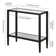 Hera Rectangular Side Table With Mirrored Shelf