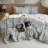 Farmhouse Colorful Pinstripe Washed Cotton Duvet Cover Set-124943815-124943811
