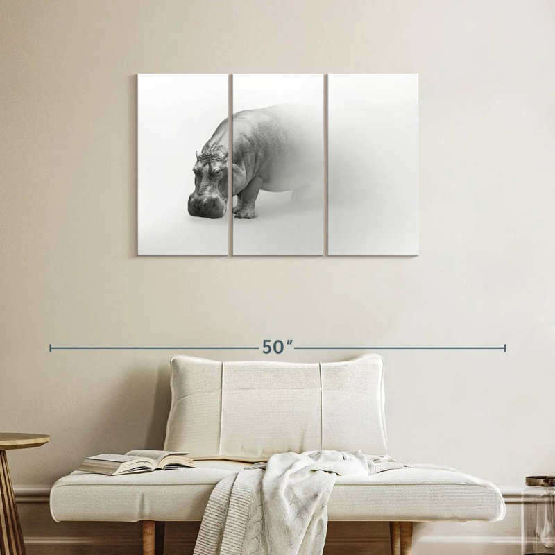Brampt Phantom Hippo, 24" H x 38" W
