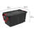 Sterilite 40 Gal Wheeled Industrial Tote, Stackable Storage Bin, Container with Heavy Duty Latches