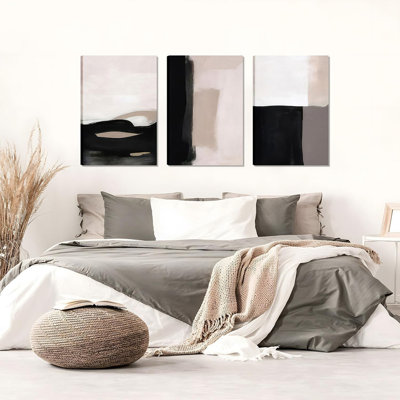 3 Piece Wrapped Canvas Wall Art