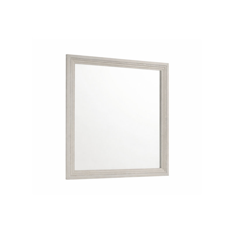Miroir 2041 Highland en blanc, Blanc
