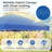 10 X 10 FT Pop up Canopy Tent Portable Foldable Patio Shelter w/ Wheeled Bag Blue-118248335