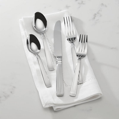 Crescendo II 65 Piece Flatware Set, Service for 12