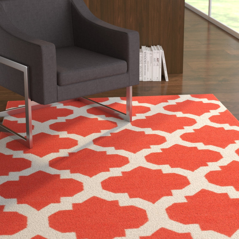 Bangor Wool Geometric Indoor Rug, Rectangle 5' x 8'