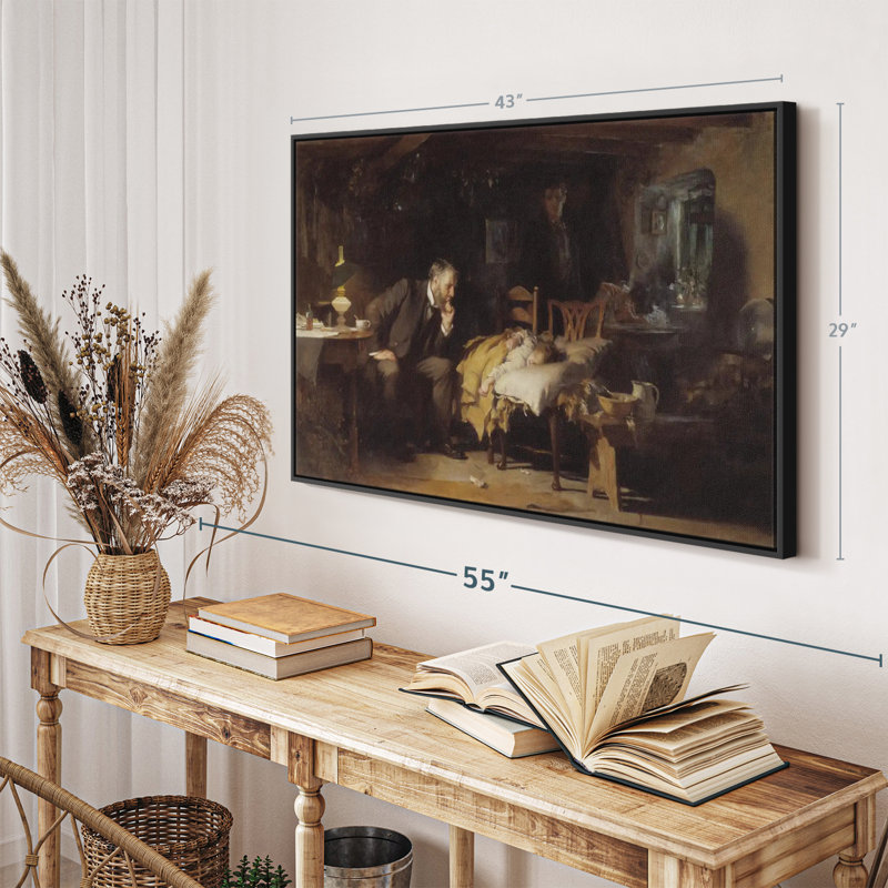 " The Doctor Canvas Print ", 29" H x 43" W