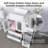 3 combo 36" Single Bathroom Vanity Set with Vessel Sink, Faucet, Drain-64791115
