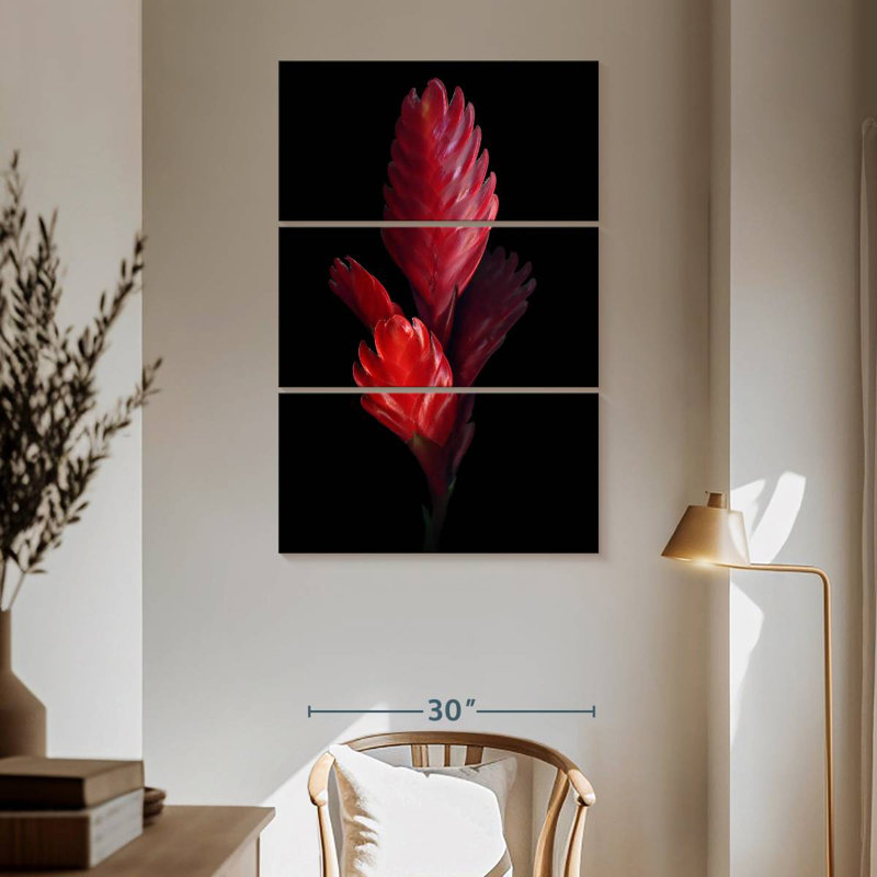 Harnek Bromeliad, 65" H x 42" W