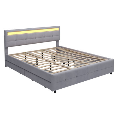 Clen Upholstered Storage Bed