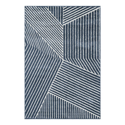 Latitude Run® Orkla Nikolis Rug Blue