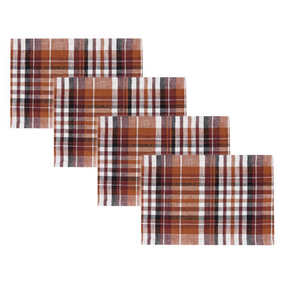  Ensemble de 4 napperons Russett
