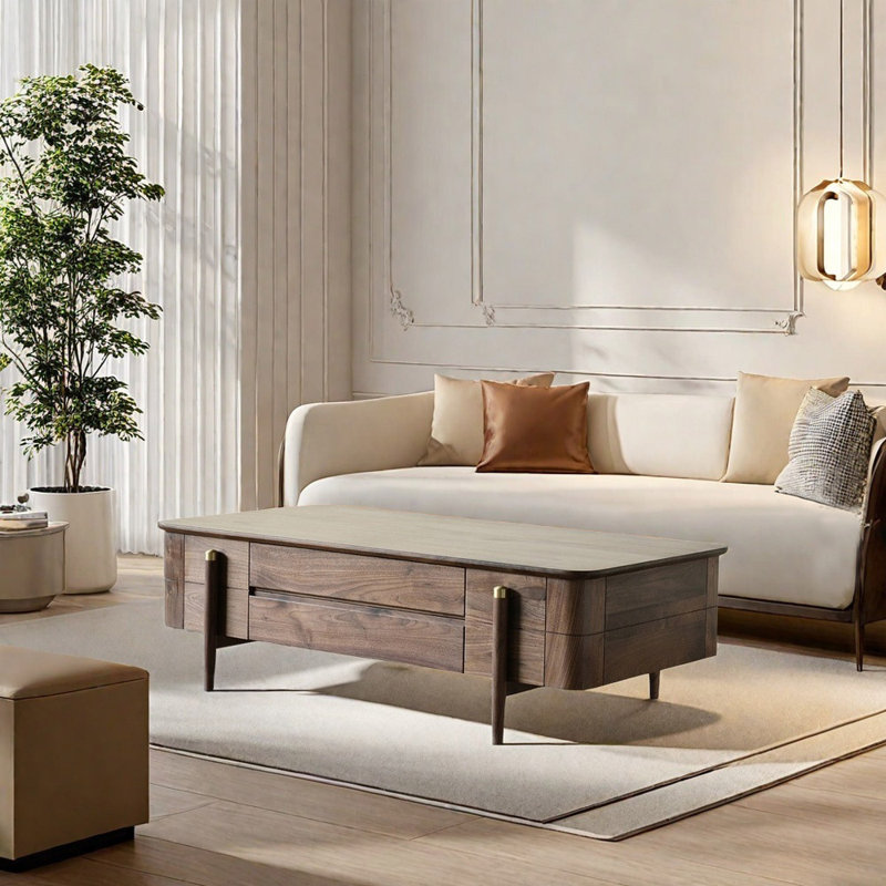American style light luxury coffee table