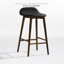 Tabouret de comptoir en bois véritable H 26 po-1610736159