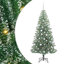 vidaXL Artificial Christmas Tree Snow Flocked with LED Light-1847302512