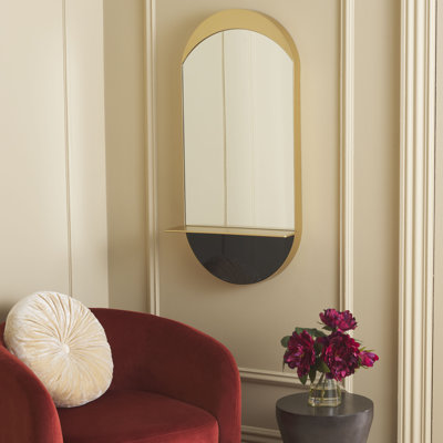 Shelbert Iron Wall Mirror
