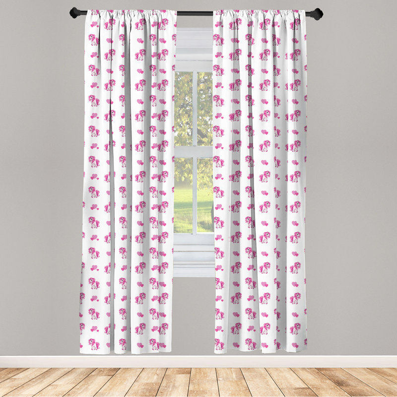 Room Darkening Curtain Pair, 28" x 95"