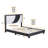 Boyd Sleep Bree Upholstered Platform Bed with Headboard and Durable Mattress Foundation with Strong 14 Wood Slat Supports, No Box Spring Required-28465138-28465150