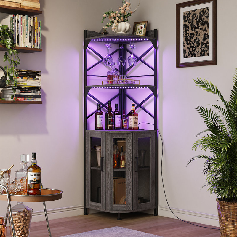 Wine Bottle Rack, Grey