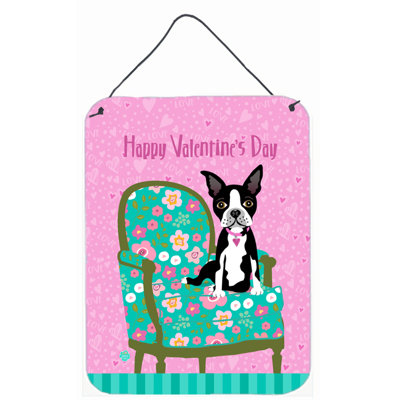 « joyeuse st valentin », impression sur plaque