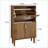 Cabinets for Shoe Storage, 2 Flip Drawers 23.6"W Modern Entryway Organizer | Beige | Particle Board+MDF+Pine Wood
