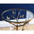 Strohm Mirrored Glass Top End Table
