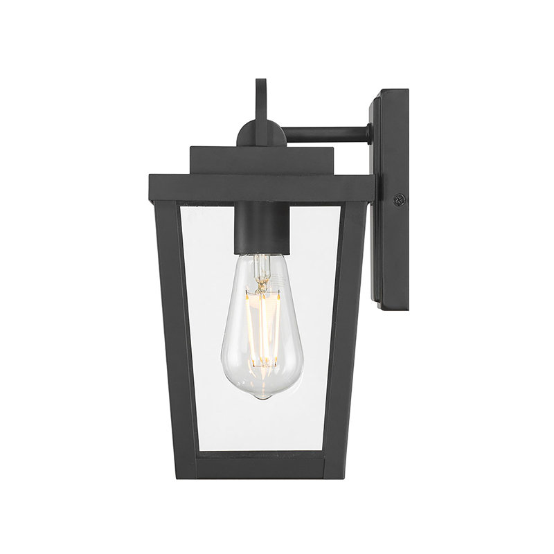 Brenwick  11.25" High 1-Light Outdoor Lantern, 11.25