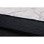 Très grand matelas ferme, technologie de refroidissement, mousse confortable, technologie moyenne merveilleuse, profondeur de produit de 80 po, largeur de 76 po, hauteur de 96 po, blanc + bleu, base réglable - taille de conception, support, large, lit-1876041587