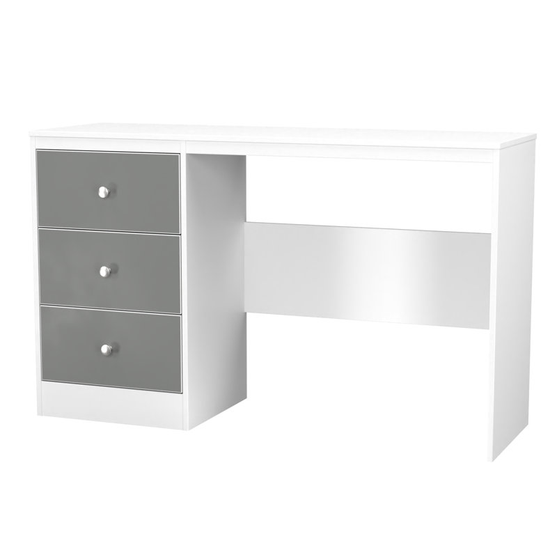 Bhargavi Dressing Table, Uniform Grey/White