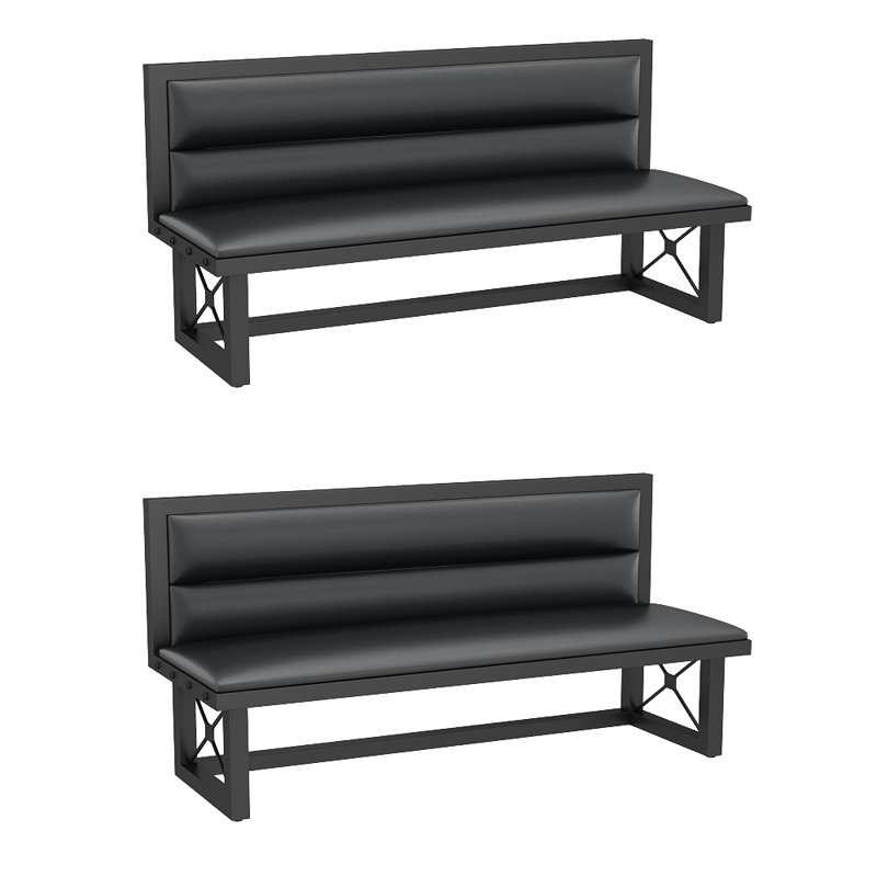 Banc de rangement moderne et simple