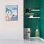 «Santorini Summer 1» par Moira Hershey, art mural sur toile-633874393