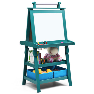 Gymax Wood Board Easel