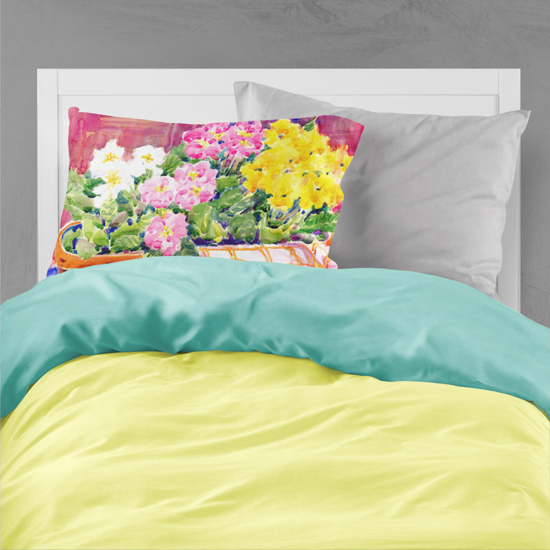  Housse de coussin Flower