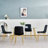 Hardenburgh Upholstered Counter Stool with Metal Frame