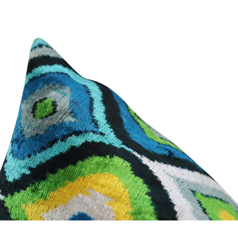 Velvet Lumbar Pillow Cover & Insert