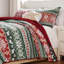 Ensemble de courtepointe 2 pièces Greenland Home Fashions Fair Isle Red 68 x 88 + 20 x 26-1720659714-1695003415