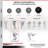 4 Piece Hard Rubber Swivel Caster Set