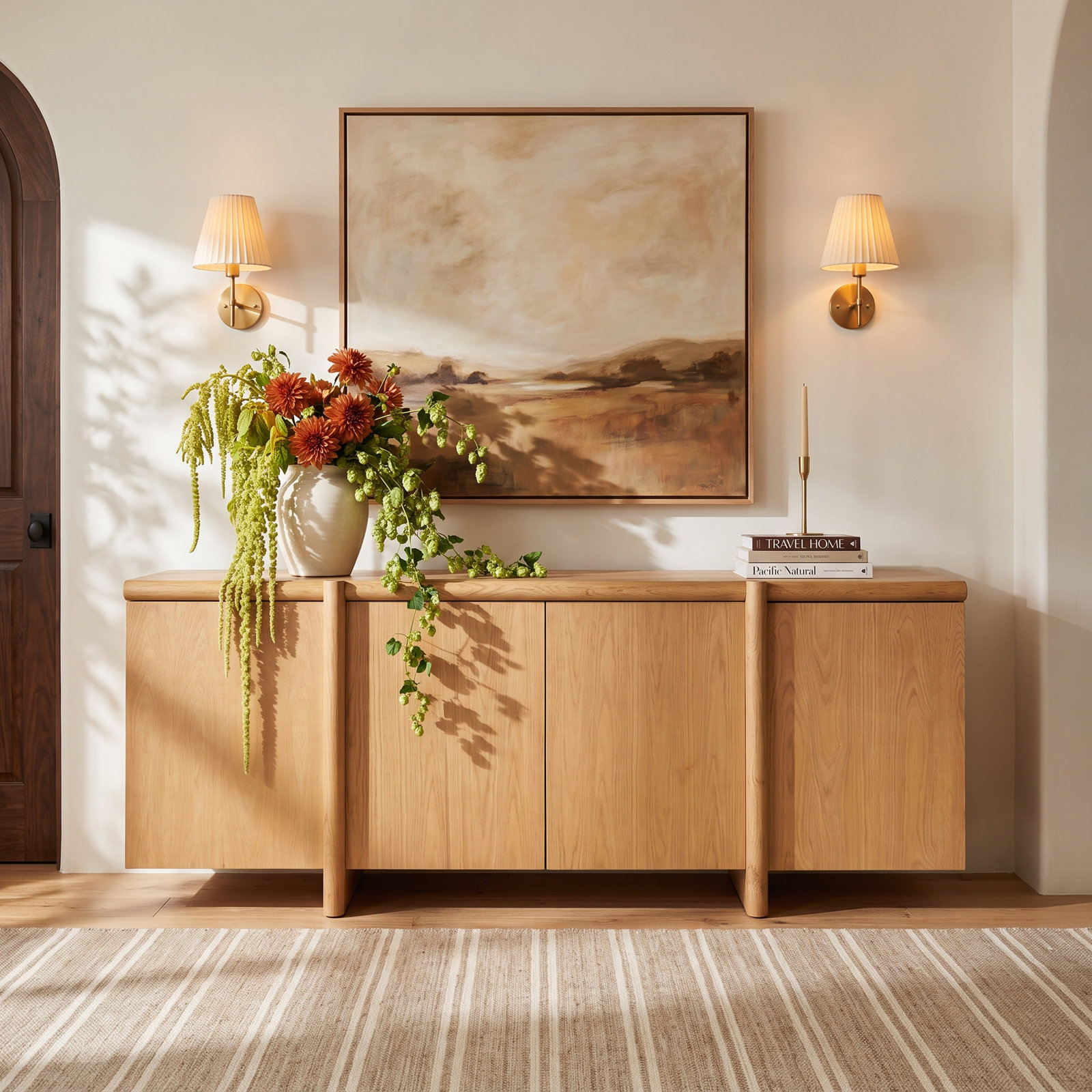 Solid Oak Sideboard