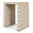 Stacked Solid Wood End Table-61746690