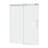  Frameless Shower Door, Sliding Shower Door, With  5/16"(8Mm)Thick Tempered Glass Shower Enclosure-120178871
