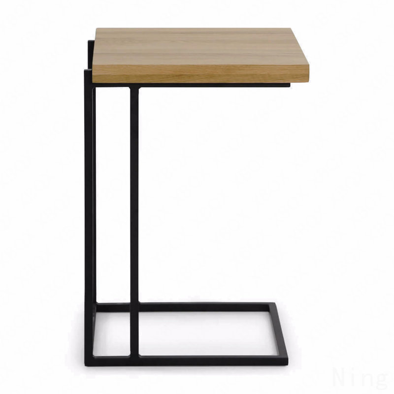 C-Shaped Side Table