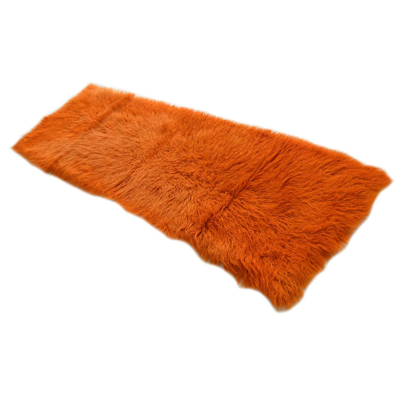 Tapis de couloir orange Iraheta