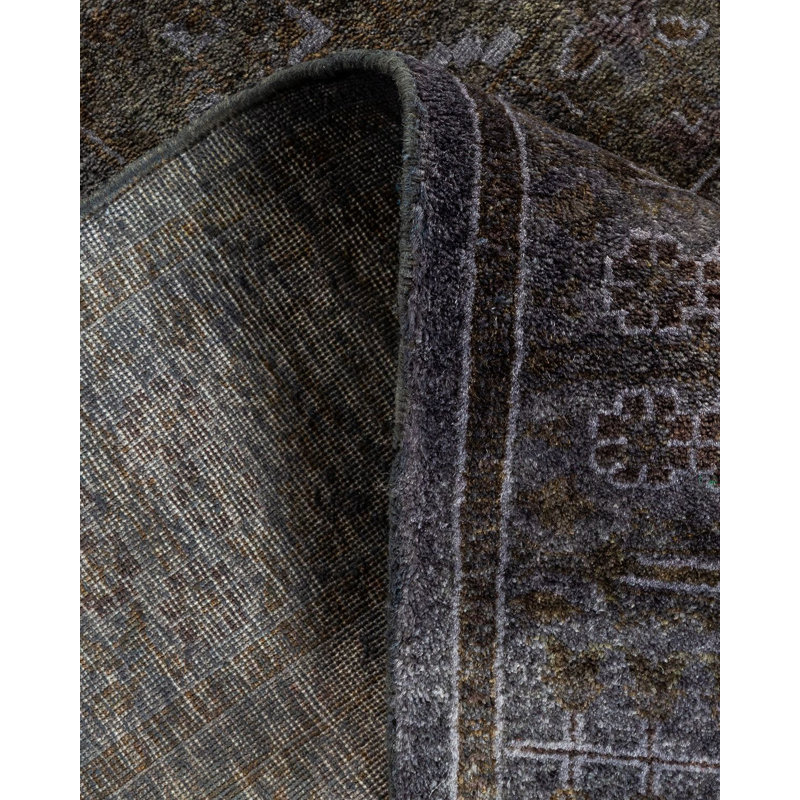 Fine Vibrance One-of-a-Kind 2' 8" X 5' 10" Hand Knotted Area Rug