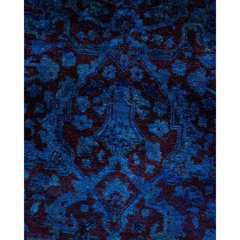 Fine Vibrance One-of-a-Kind 2' 7" X 12' 0" Hand Knotted Area Rug