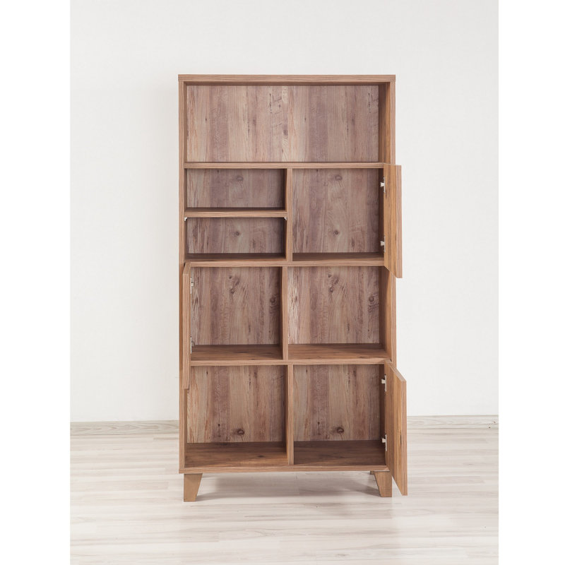 Izquierdo 155 cm H x 80 cm W Standard Bookcase