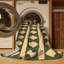 Tapis vert en treillis lavable à la machine-1092437090