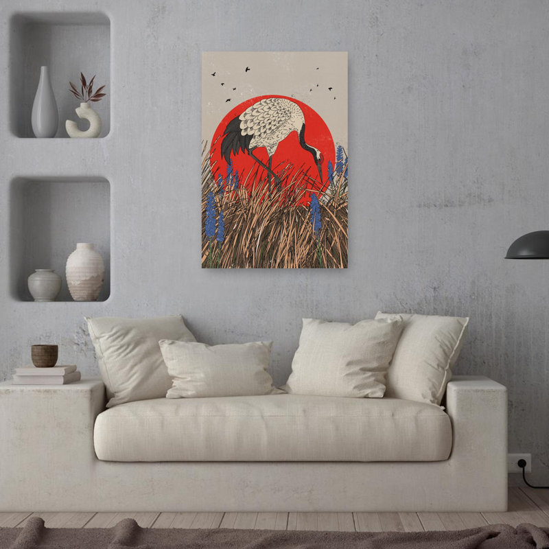 Oiseau d'art de la nature, H 36 po x l 24 po