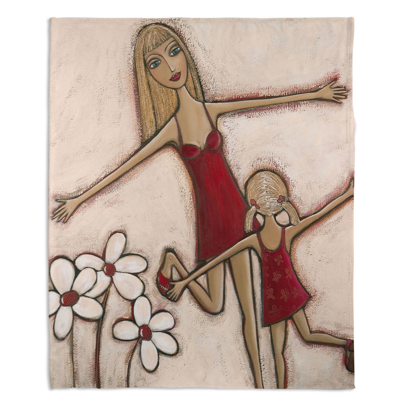 Hand Woven Throw Blanket, 68" x 80"